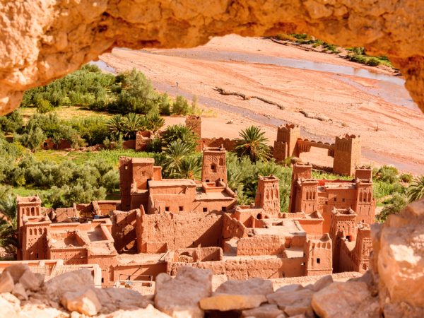 Kasr,Of,Ait,Benhaddou,,A,Fortified,City,,The,Former,Caravan